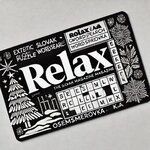 DALL·E 2024-12-14 12.11.51 - A black and white gift card design for the Slovak magazine RELAX....jpg