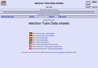Frank's electron Tube Datasheets