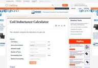 Coil Inductance Calculator